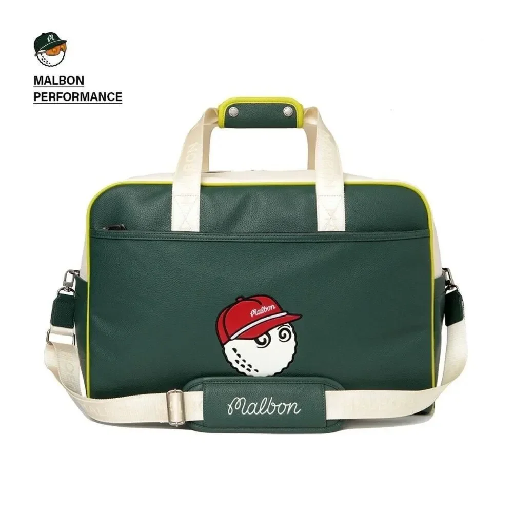 Malbon Stylish Waterproof Golf Gear Bag  Large Capacity Unisex Carry Bag
